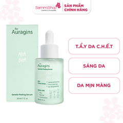 The Auragins Tinh chất tẩy tế bào chết AHA+BHA Gentle Peeling Serum 30ml