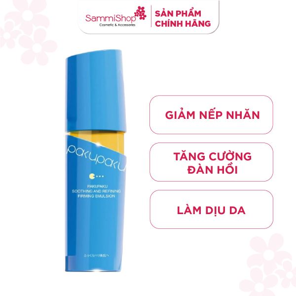 Pakupaku Sữa dưỡng ẩm Soothing And Refining Firming Emulsion 120ml
