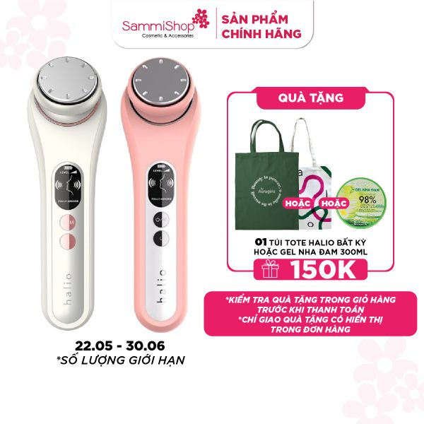 Halio Máy đẩy tinh chất dưỡng trắng nóng lạnh Hot and Cool Beauty Device