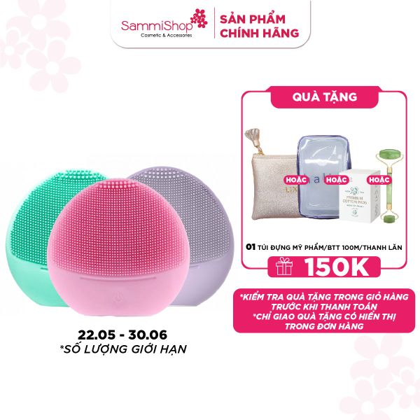 Halio Máy rửa mặt Facial Cleansing & Massaging Device For Sensitive Skin