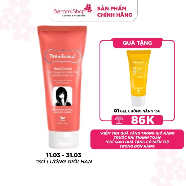 Teenilicious Kem dưỡng tay 60g