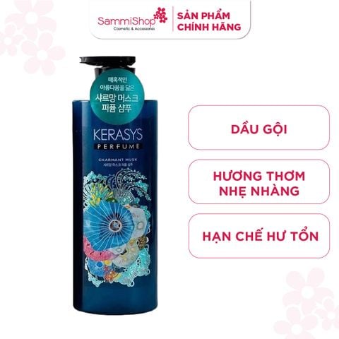 Kerasys Dầu gội Perfumed Charmant Musk Shampoo 600ml