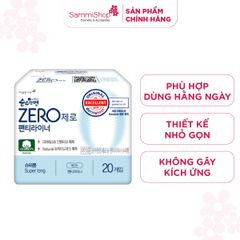 Kleannara BVS siêu êm thoáng Soonsoohanmyeon Zero Pants Liner (hàng ngày) size S (18cm - 20 pcs/ bag)