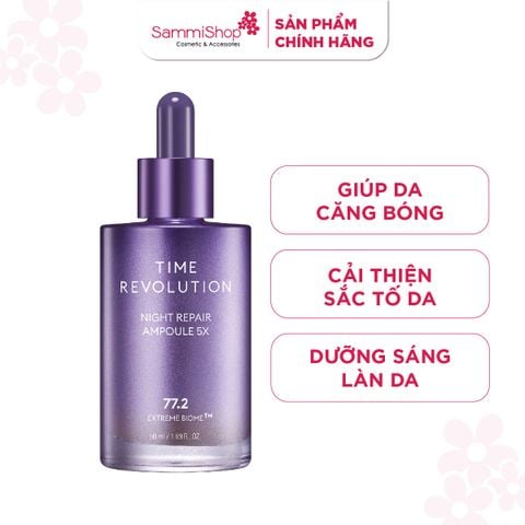 Missha Tinh chất Time Revolution Night Repair Ampoule 5X 50ml