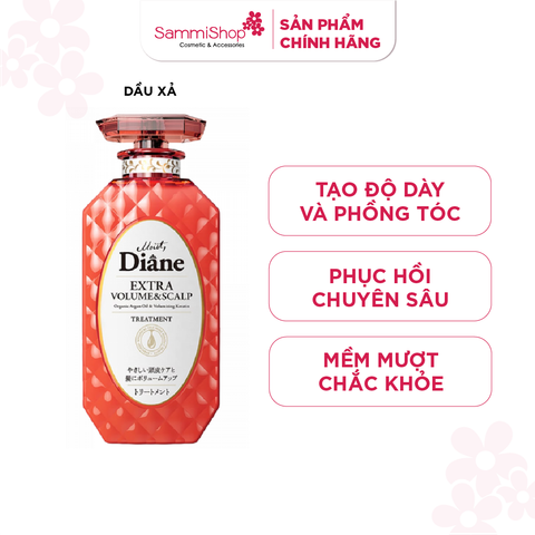 Moist Diane Dầu xả Extra Volume & Scalp Treatment 450ml