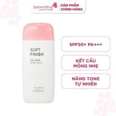 Missha Sữa chống nắng Soft Finish Sun Milk SPF50+ PA+++ 70ml