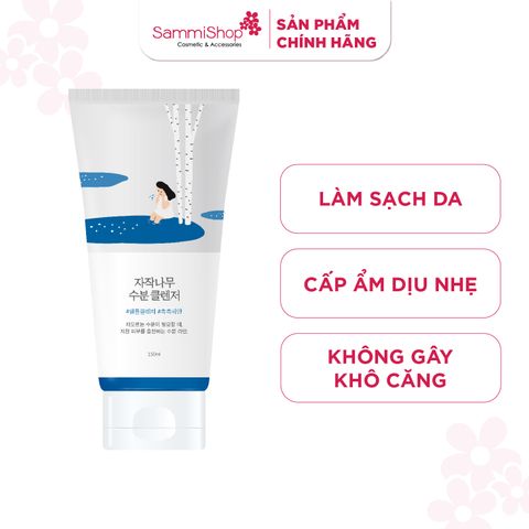 Round Lab Sữa rửa mặt Birch Juice Moisturizing Cleanser 150ml