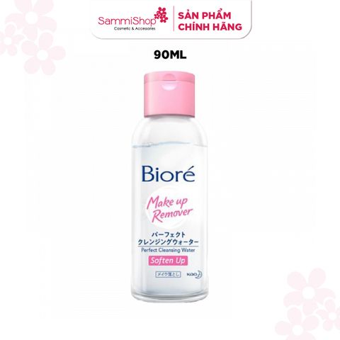 [HÀNG TẶNG KHÔNG BÁN] QT Nước tẩy trang dưỡng ẩm Biore Perfect Cleansing Water Soften Up 90ml