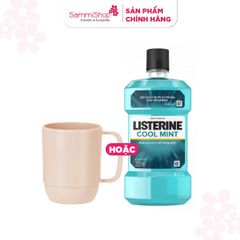 [HÀNG TẶNG KHÔNG BÁN] QT Halio - Inochi Cốc nước cao Amori 350ml Hoặc QT Halio - Listerine Nước súc miệng 250ml