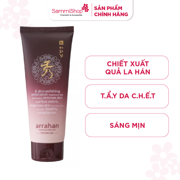 Arrahan Tẩy da chết  Hanbang Arahan Soo Peeling Gel 180ml