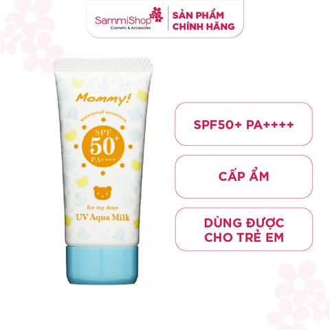 Kissme Sữa chống nắng Mommy UV Aqua Milk 50g