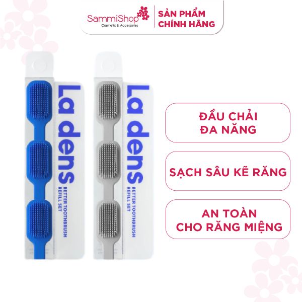La dens Đầu thay bàn chải đánh răng Better Toothbrush