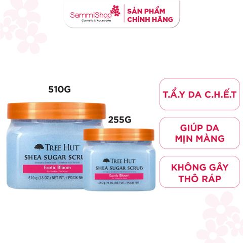 Tree Hut Tẩy tế bào chết Shea Sugar Scrub Exotic Bloom