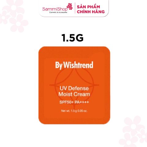 [HÀNG TẶNG KHÔNG BÁN] QT By Wishtrend Kem chống nắng UV Defense Moist Cream SPF50+PA++++ 1.5g