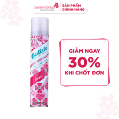 Dầu gội khô Batiste Dry Shampoo Floral Flirty Blush 200ml