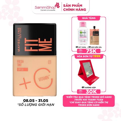 Maybelline Kem nền fit me fresh tint spf50