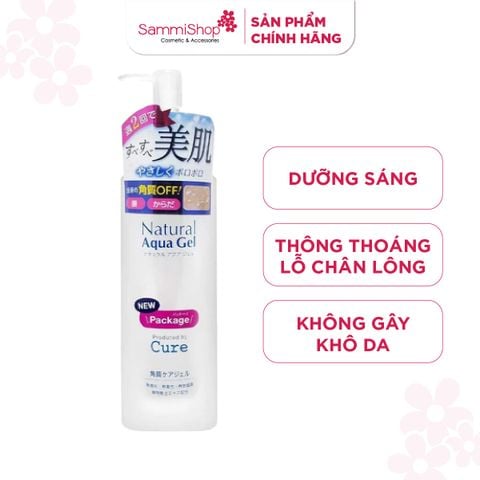 Cure Gel tẩy da chết Natural Aqua Gel