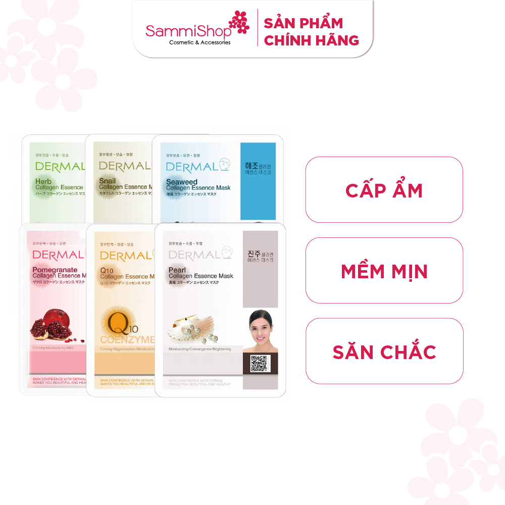 Dermal Mặt nạ Collagen Essence MaskDermal Mặt nạ Collagen Essence Mask ...