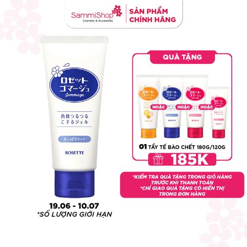 19.06 - 10.07 MUA 1 TẶNG 1 Rosette Tẩy tế bào chết thu nhỏ lỗ chân lông Gommage Clear Peel 180g
