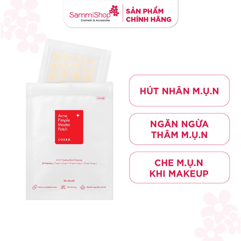 Cosrx miếng dán mụn Acne Pimple Master Patch