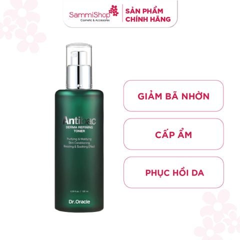 Dr.Oracle Nước hoa hồng Antibac Derma Refining Toner 130ml