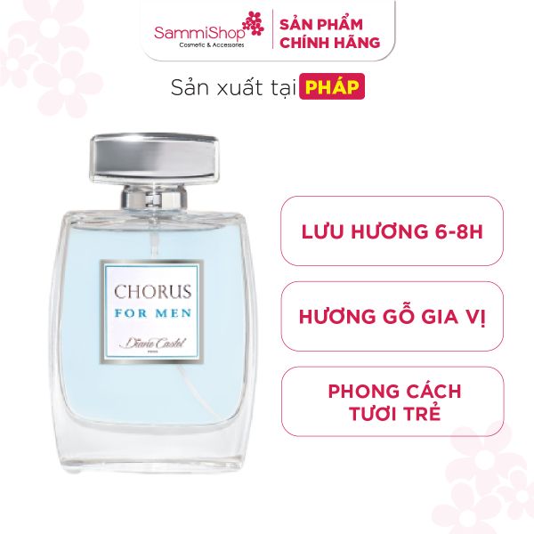 Diane Castel Paris Nước hoa Chorus For Men Paris Eau De Parfum 100ml