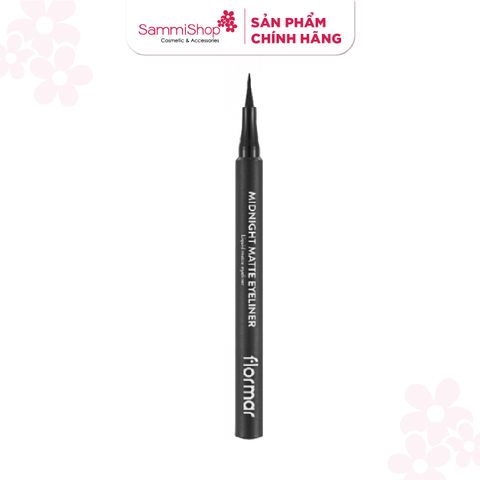 [HÀNG TẶNG KHÔNG BÁN] Flormar Bút kẻ mắt Midnight Matte Eyeliner hoặc Flormar Chì kẻ mày Ultra Thin Brow Pencil (ngẫu nhiên)