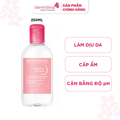 Bioderma Nước hoa hồng Sensibio Tonique 250ml