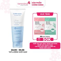 Missha Sữa rửa mặt Super Aqua Ultra Hyalron Foaming Cleanser 200ml