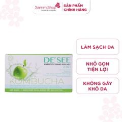 De See Khăn tẩy trang rửa mặt 2in1 30 gói