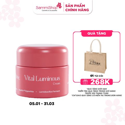 24Shine Kem dưỡng da Vital Luminous Cream 50ml