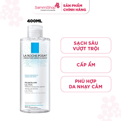 La Roche-Posay Nước Tẩy Trang Da Nhạy Cảm Micellar Water Ultra Sensitive Skin 400ml