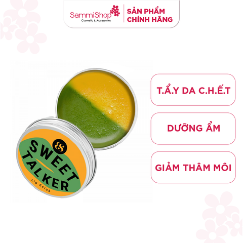 Son tẩy tế bào chết môi BareSoul Sweet Talker Lip Scrub 20gr