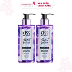 Combo 2 Kiss my body Sữa tắm Perfume Shower Gel #Sweet Poison 380ml