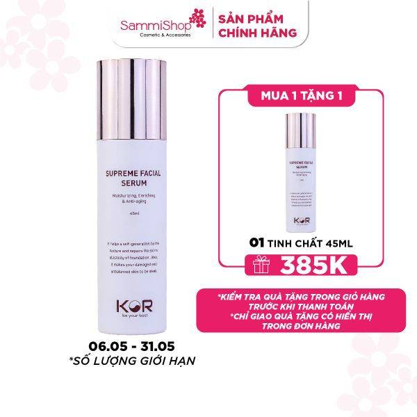 06.05-31.05 Kor Tinh chất Supreme Facial Serum 45ml