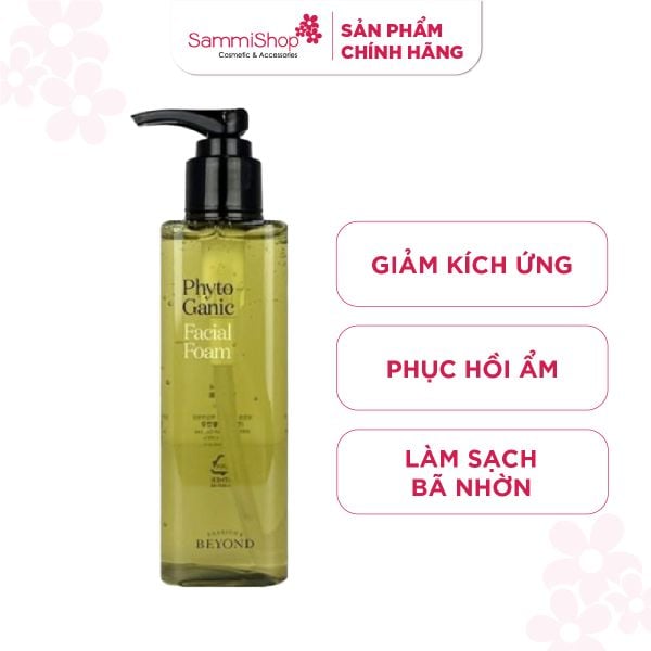 Beyond Sữa rửa mặt Phytoganic Facial Foam 200ml