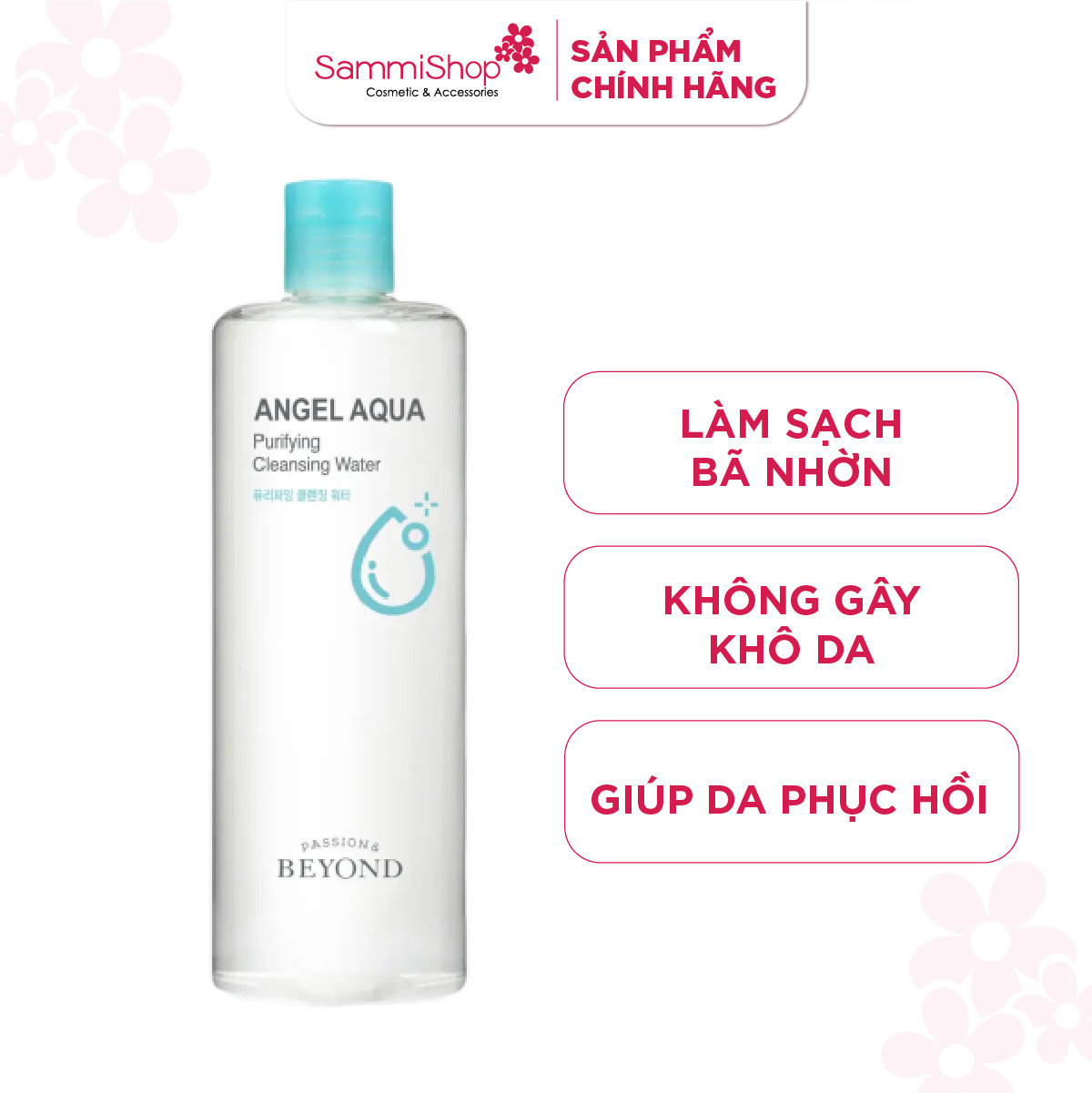 Beyond Nước tẩy trang Angel Aqua Purifying Cleansing Water 500ml