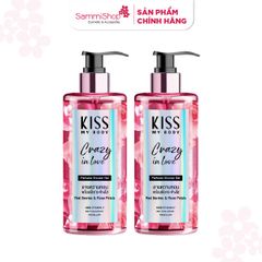 Combo 2 Kiss my body Sữa tắm Perfume Shower Gel #Crazy in Love 380ml