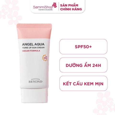 Combo Beyond Kem chống nắng Angel Aqua Tone Up Sun Cream 50mlx2