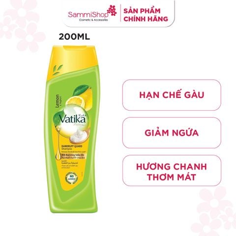 Vatika Naturals Dandruff Guard Shampoo Lemon & Yoghurt