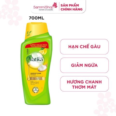 Vatika Naturals Dandruff Guard Shampoo Lemon & Yoghurt