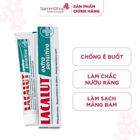 Lacalut Kem đánh răng Extra Sensitive 75ml