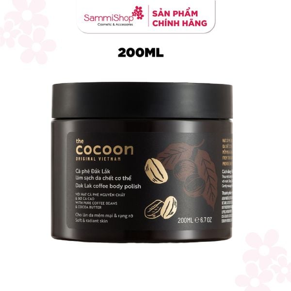 [HÀNG TẶNG KHÔNG BÁN] QT Cocoon Tẩy da chết cà phê Đak Lak (200ml)