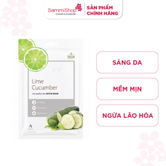 HNB Mặt nạ giấy My Healthy Skin Detox Mask [Dưa Leo & Chanh Tươi]