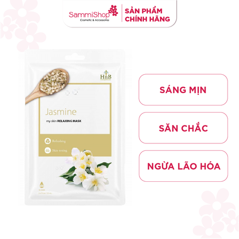 HNB Mặt nạ giấy My Skin Relaxing Mask [Hoa Nhài]