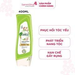 Vatika Naturals Dầu xả chiết xuất tỏi Spanish Garlic Hair Growth Conditioner
