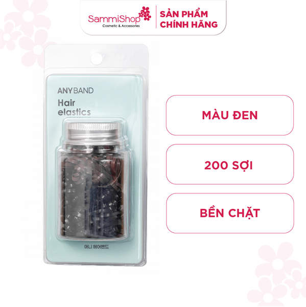 Anyband Dây thun 4024 B200 đen