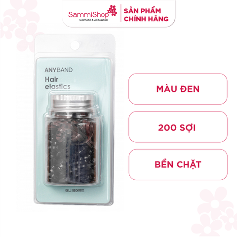 Anyband Dây thun 4024 B200 đen