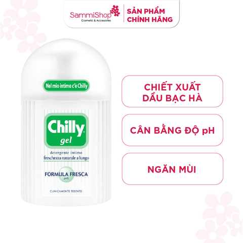 Dung dịch vệ sinh Chilly gel mát lạnh 200ml