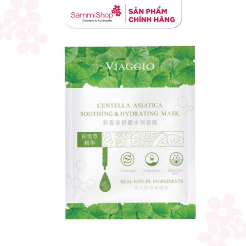 [HÀNG TẶNG KHÔNG BÁN] QT Viaggio Mặt nạ Dưỡng ẩm Centella Asiatica Soothing & Hydrating Mask 30ml